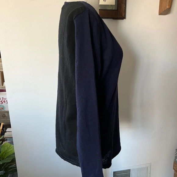 ZADIG & VOLTAIRE Lizzy Cashmere M Colorblock Sweater - Picture 4 of 6